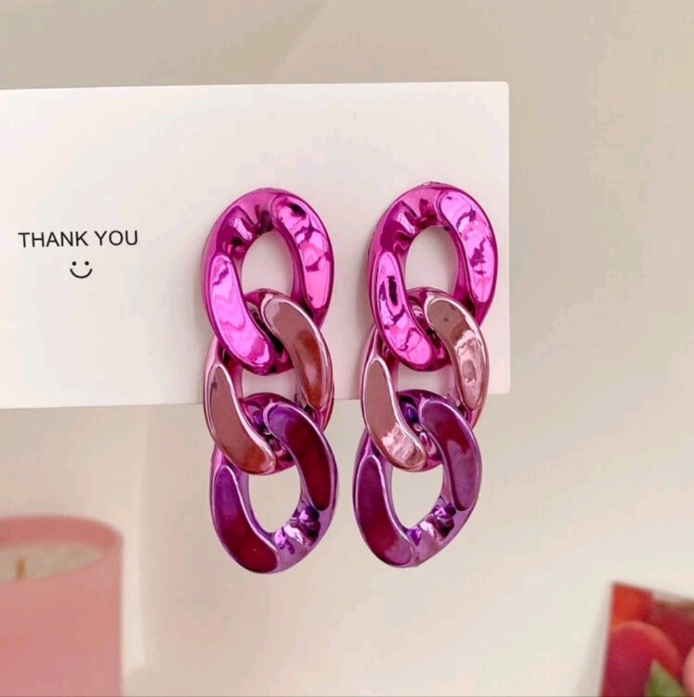 🍉5 for $25* Chain Earrings